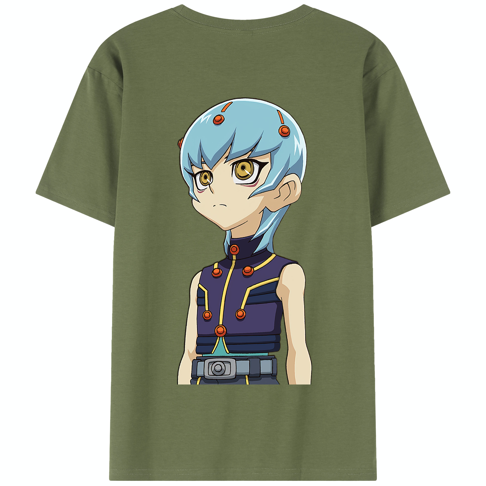 （画像用） 遊☆戯☆王 Yu-Gi-Oh! 綿100％半袖Tシャツ（背面プリント）